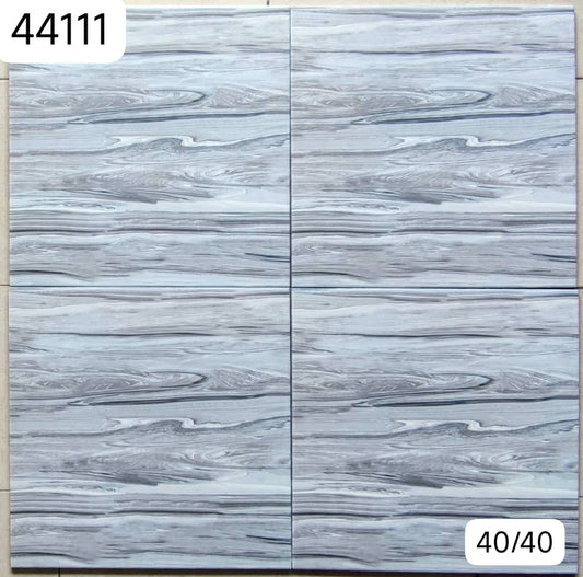 Carrelage effet bois gris –Format 40x40 cm | Élégance naturelle et moderne Modèle 44111