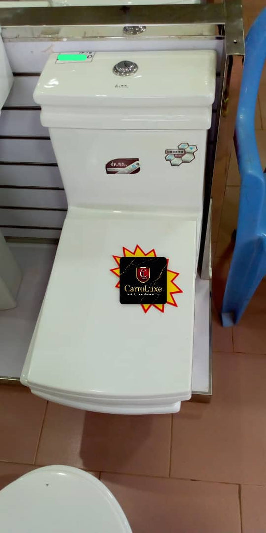 WC à Poser Compact Design – Blanc