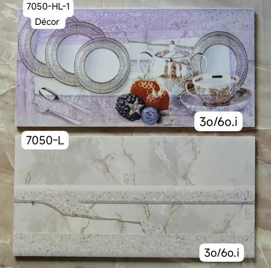 ✨ Carrelage Mural 7050 – Élégance & Raffinement pour Votre Cuisine  Modèle 30/60✨