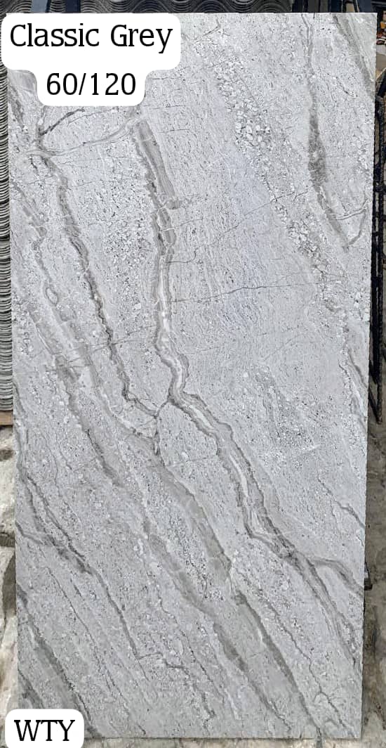 ✨ Carrelage "Classic Grey" 60x120 cm – Élégance intemporelle pour murs et sols ✨