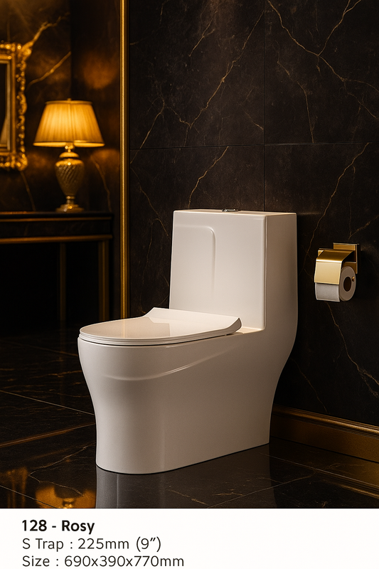WC moderne à poser - Modèle Rosy
