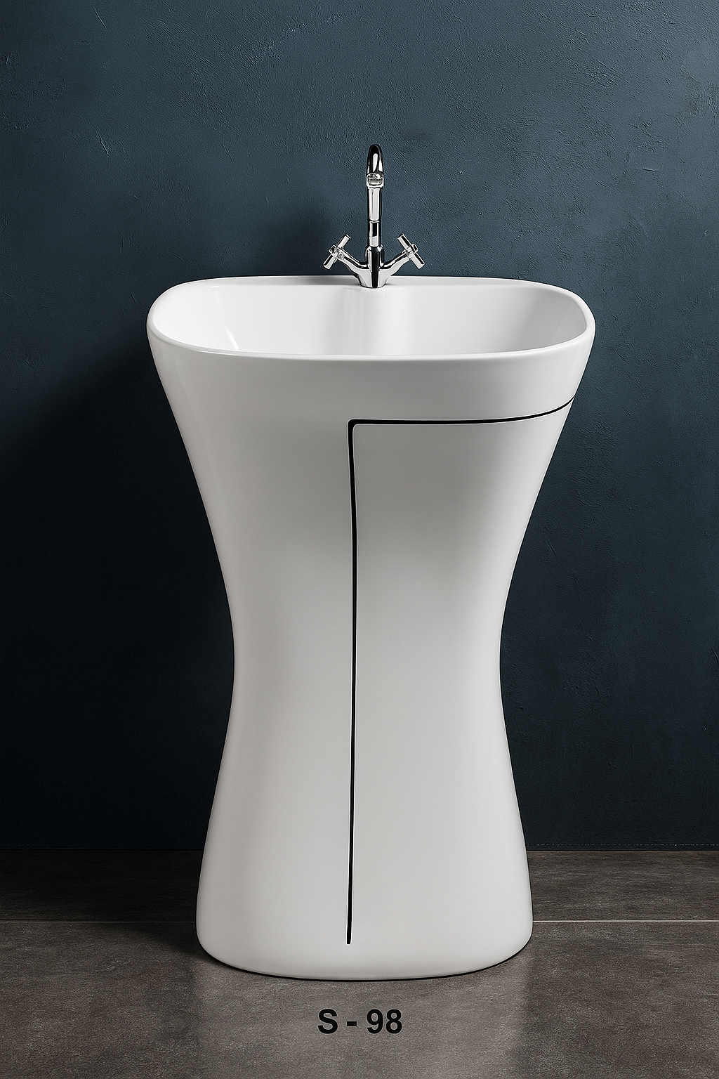 Lavabo sur pied design S-98
