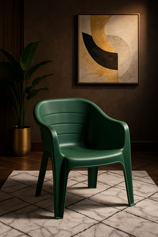 Chaise Monobloc Ultra-Résistante – Design Moderne et Confort Absolu !